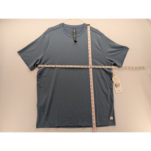 NWT Vuori Current Tech Tee in Pond size Large - Picture 6 of 6